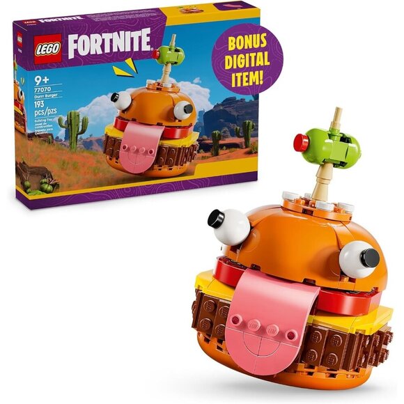 Other - Burger Building Set  Kids Toy for Gamer Display Model, Collectible Fortnite Toy
